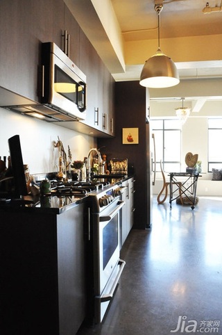 简约风格三居室简洁富裕型厨房灯具海外家居