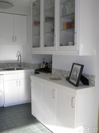 简约风格二居室简洁白色5-10万厨房橱柜海外家居