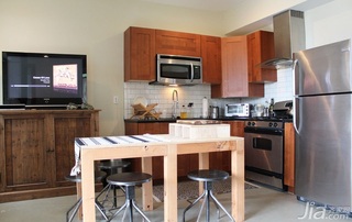 混搭风格别墅经济型130平米厨房吧台吧台椅海外家居