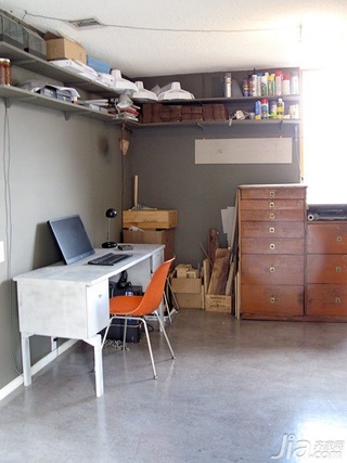简约风格公寓经济型90平米工作区书桌海外家居