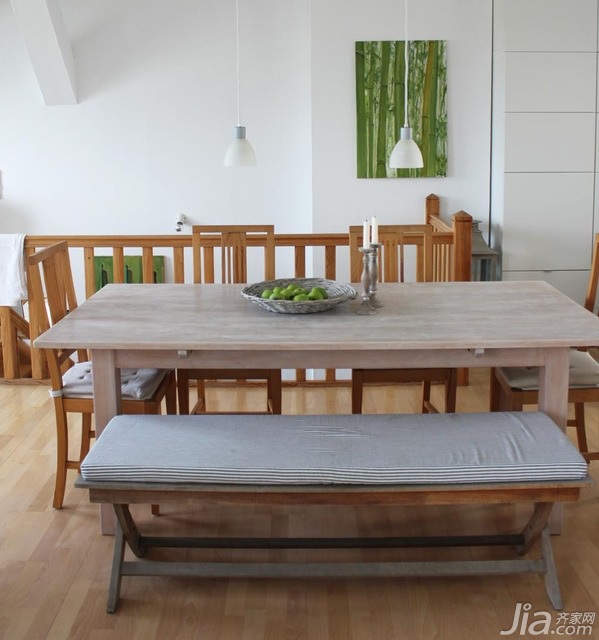 四房装修,富裕型装修,简约风格,海外家居,餐厅,简洁,灯具,餐桌,餐厅背景墙