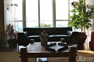 中式风格二居室简洁富裕型客厅沙发海外家居
