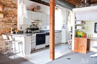 简约风格公寓经济型80平米厨房海外家居