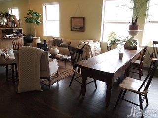 混搭风格公寓经济型110平米客厅餐桌海外家居