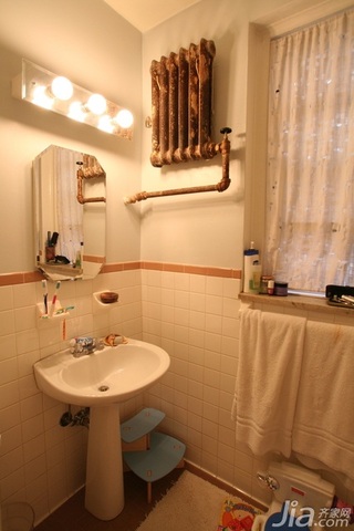 欧式风格二居室富裕型卫生间洗手台海外家居