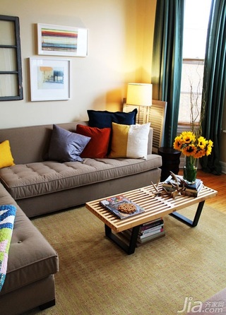 简约风格公寓富裕型客厅沙发海外家居