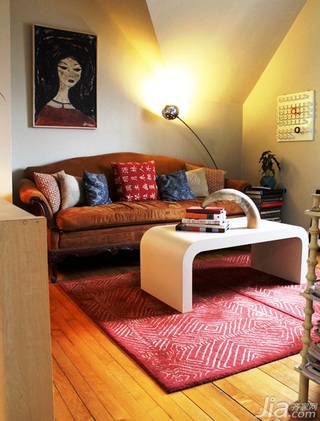 简约风格公寓富裕型客厅沙发海外家居