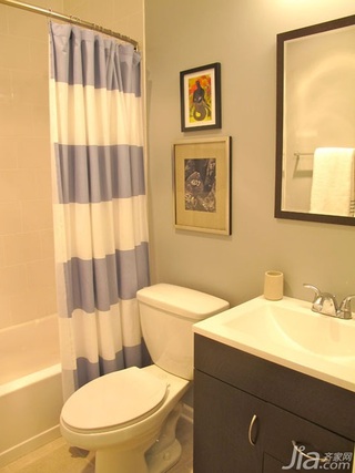 简约风格公寓经济型110平米卫生间洗手台海外家居
