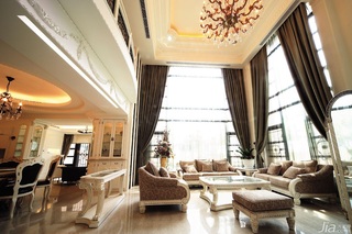欧式风格别墅豪华型140平米以上客厅沙发台湾家居