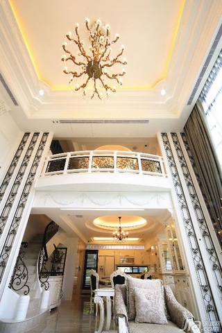 欧式风格别墅豪华型140平米以上客厅灯具台湾家居