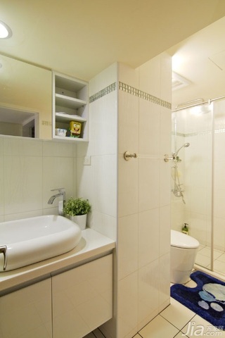 简约风格公寓经济型50平米卫生间浴室柜台湾家居