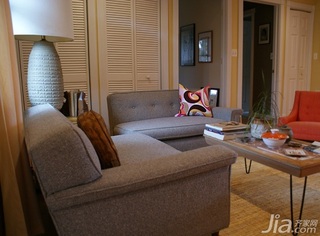 欧式风格公寓经济型120平米客厅沙发海外家居