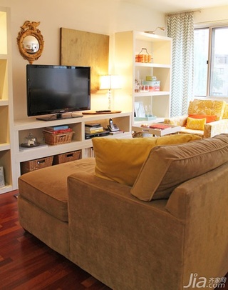 简约风格公寓经济型110平米客厅电视柜海外家居