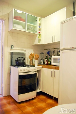 简约风格二居室经济型90平米厨房橱柜海外家居