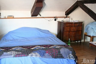新古典风格复式经济型130平米卧室床海外家居