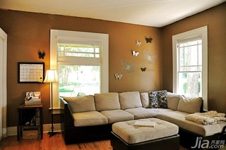 简约风格三居室简洁富裕型客厅沙发背景墙沙发海外家居