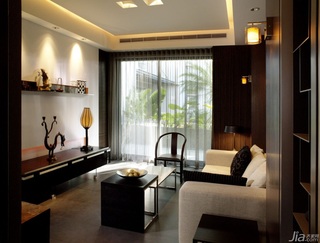 中式风格别墅富裕型140平米以上客厅吊顶沙发台湾家居