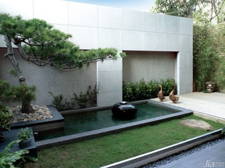 中式风格别墅富裕型140平米以上庭院台湾家居