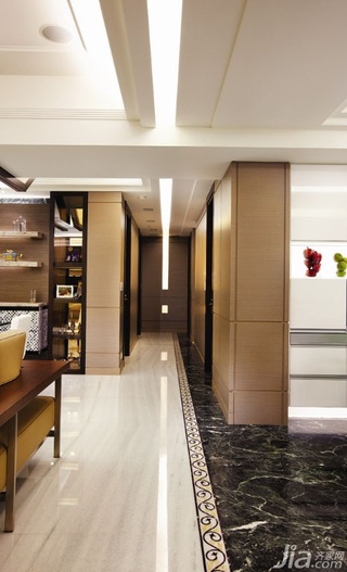 中式风格公寓富裕型140平米以上过道台湾家居