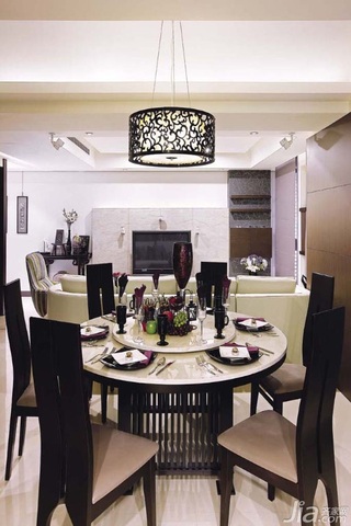 混搭风格公寓富裕型140平米以上餐厅餐桌台湾家居