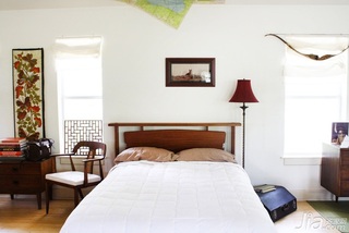 简约风格小户型简洁3万-5万卧室卧室背景墙床海外家居