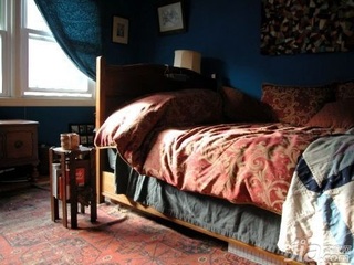 新古典风格复式经济型120平米卧室床海外家居