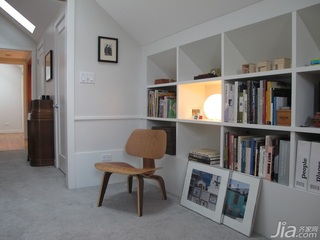 简约风格公寓经济型130平米书架海外家居
