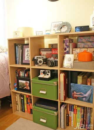 简约风格公寓经济型110平米卧室书架海外家居