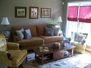 美式乡村风格二居室100平米客厅沙发海外家居