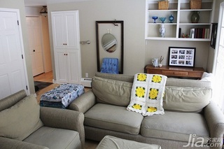 欧式风格公寓经济型120平米客厅沙发海外家居