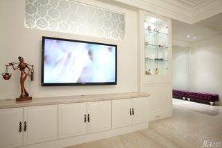 简约风格公寓富裕型140平米以上客厅电视背景墙电视柜台湾家居