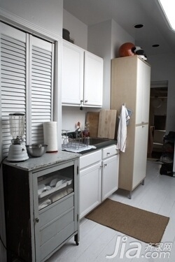 简约风格复式经济型60平米厨房橱柜海外家居