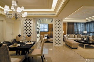 新古典风格公寓富裕型140平米以上客厅吊顶沙发台湾家居