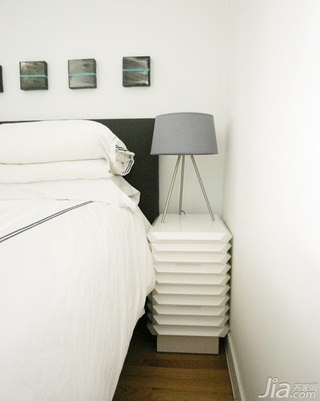 简约风格三居室舒适120平米卧室床海外家居