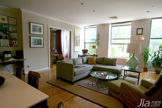 新古典风格复式富裕型90平米客厅沙发海外家居