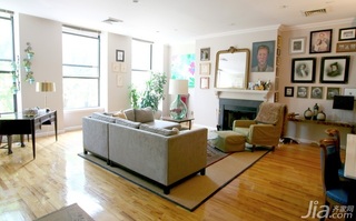 新古典风格复式富裕型90平米客厅沙发海外家居