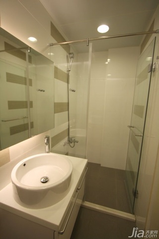 简约风格公寓富裕型80平米卫生间洗手台台湾家居