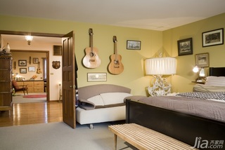 混搭风格复式经济型130平米卧室过道海外家居