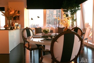 欧式风格公寓富裕型餐厅餐桌图片
