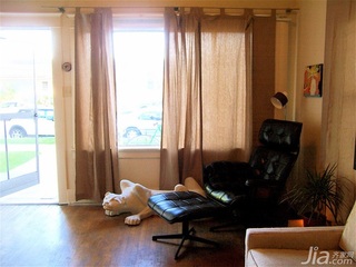 简约风格三居室经济型110平米窗帘海外家居