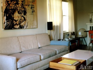 简约风格三居室经济型110平米客厅沙发海外家居