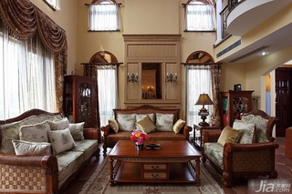别墅奢华20万以上140平米以上客厅沙发效果图
