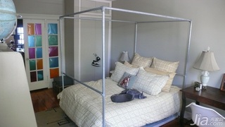 简约风格小户型舒适经济型70平米卧室床海外家居