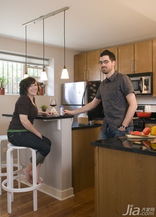 简约风格二居室经济型70平米厨房橱柜海外家居
