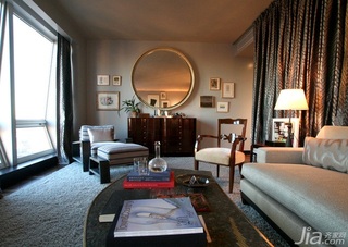 欧式风格公寓豪华型客厅沙发海外家居