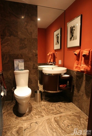 欧式风格公寓豪华型卫生间洗手台海外家居