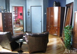 欧式风格复式富裕型130平米客厅沙发海外家居