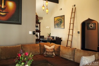 简约风格三居室时尚富裕型客厅沙发背景墙沙发海外家居