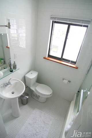 混搭风格二居室经济型卫生间洗手台海外家居