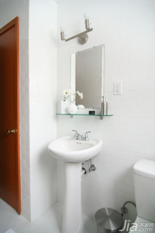 混搭风格二居室经济型卫生间洗手台海外家居